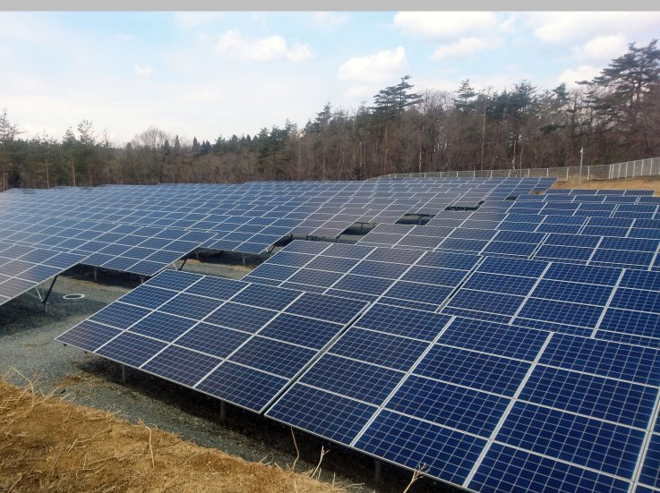 岩手県一関市  太陽光発電設備工事