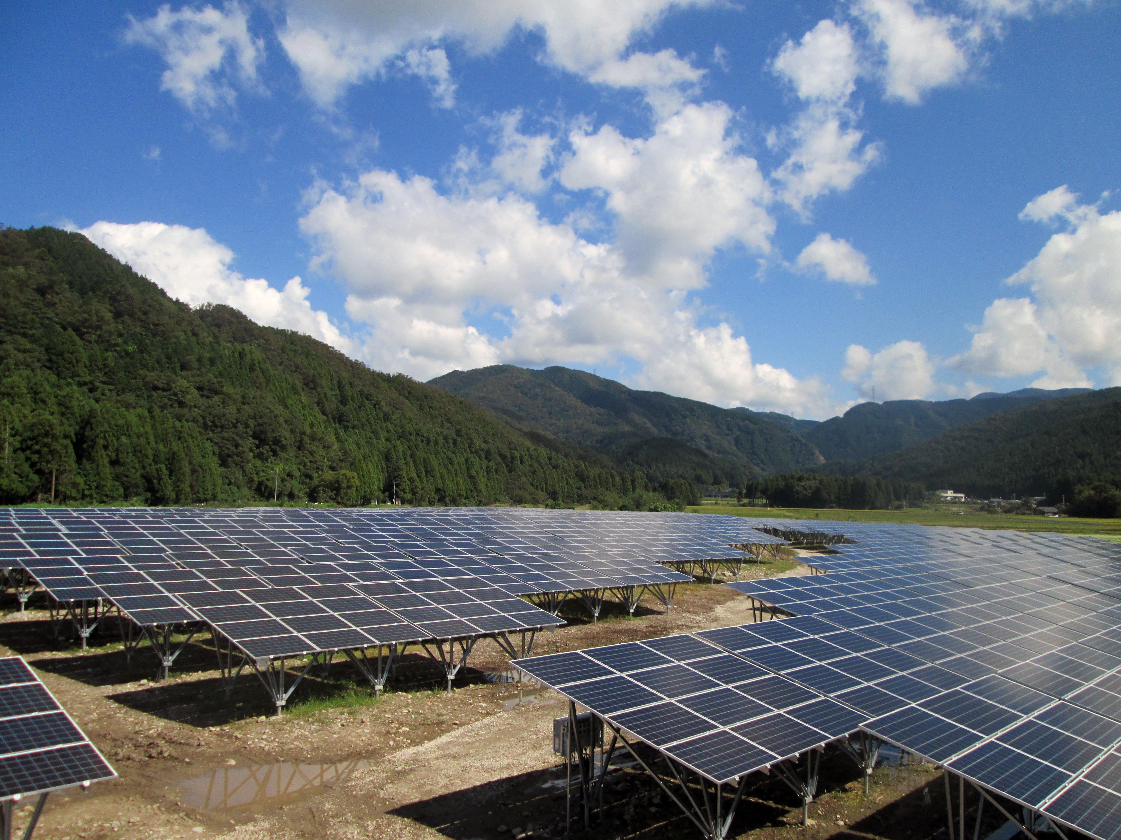 福井長畝太陽光発電設備設置工事