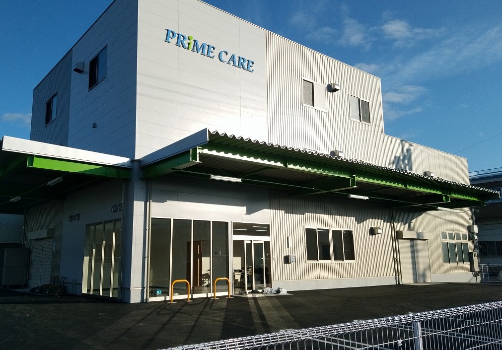倉庫付事務所 新築工事　電気設備工事1