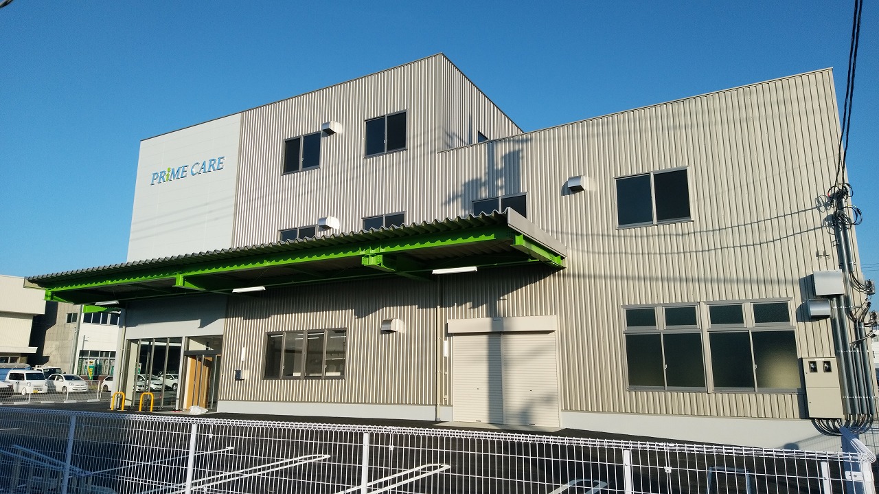 倉庫付事務所 新築工事　電気設備工事2