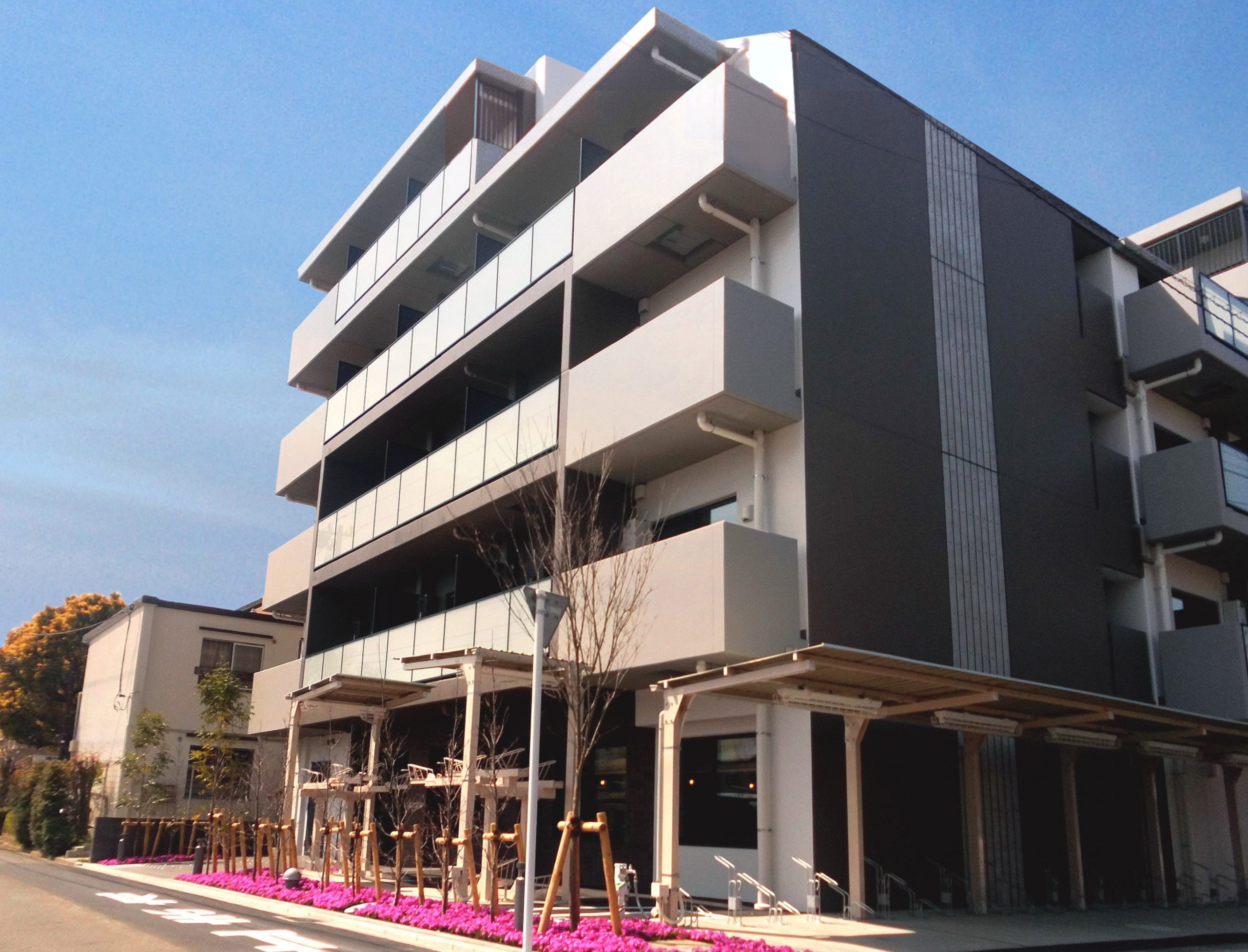 武蔵野市マンション 新築工事　電気設備工事